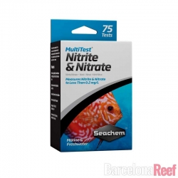 Multitest Nitrite & Nitrate Seachem para acuario marino | Barcelona Reef