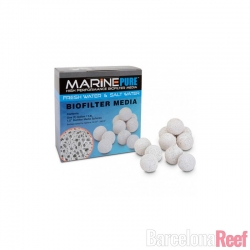 Medio filtrante MarinePure SPHERES - 3,8 l para acuario marino | Barcelona Reef