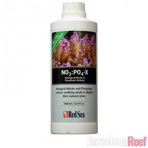 NOPOX Reductor de Nitratos y Fosfatos Red Sea 1L para acuario marino | Barcelona Reef