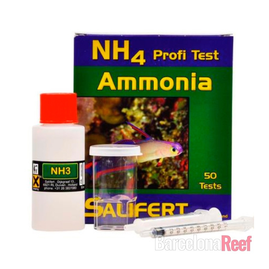 Test de Amoniaco (NH3) Salifert
